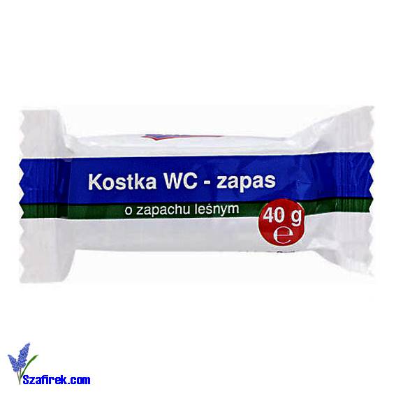 Kostka do WC zapas, zapachowa leśna 40g