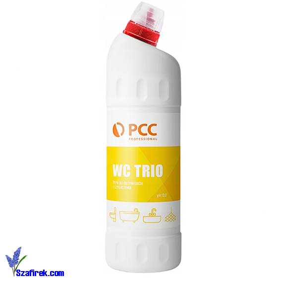 PCC PROF. WC TRIO PŁYN DO CZYSZCZ I DEZYNF 1L