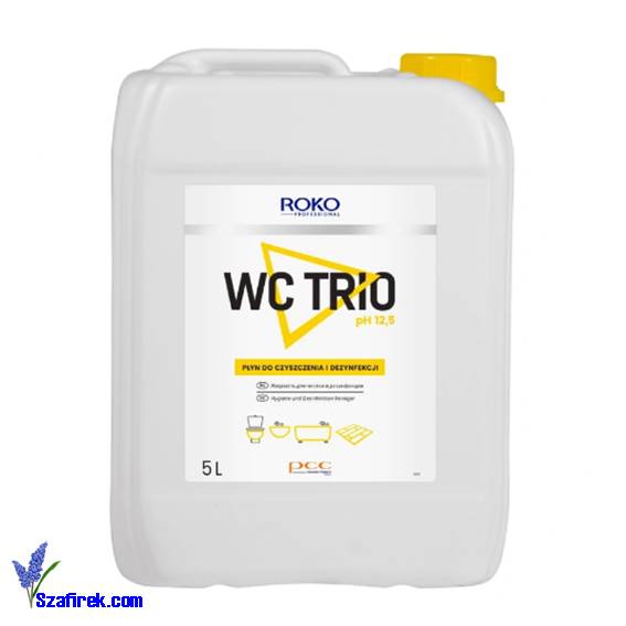 ROKO WC TRIO PŁYN DO CZYSZCZENIA I DEZYNFEKCJI 5L