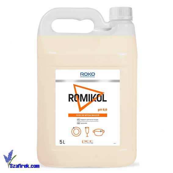 ROKO ROMIKOL PŁYN DO MYCIA NACZYŃ 5L cytrynowy