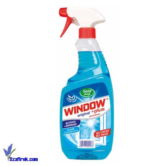 PŁYN DO SZYB I LUSTER WINDOW PLUS, 750ML z amoniak