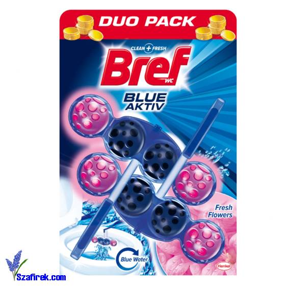 ZAWIESZKA DO WC BREF BLUE ACTIVE FRESH FLOWER2x50g