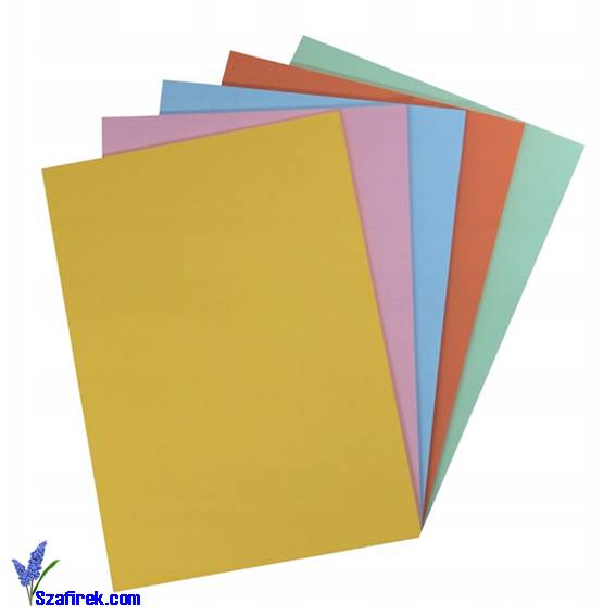 Papier kolorowy A4 80g (100) mix pastelowy