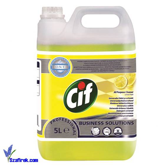 CIF ALL PURPOSE CLEANER LEMON FRESH DIVERSEY, 5l