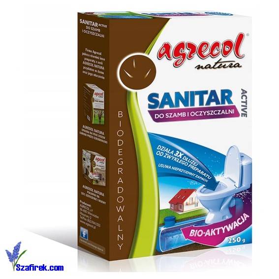 SANITAR do szamb i oczyszczalni AGRECOL 250g