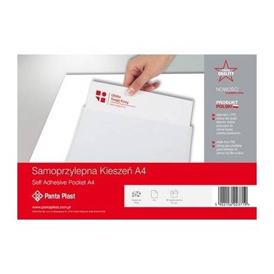 KIESZEŃ SAMOPRZYLEPNA A4 PVC 10SZT. PANTA PLAST