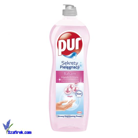 PŁYN DO NACZYŃ PUR 750ml hands & nails z wapniem