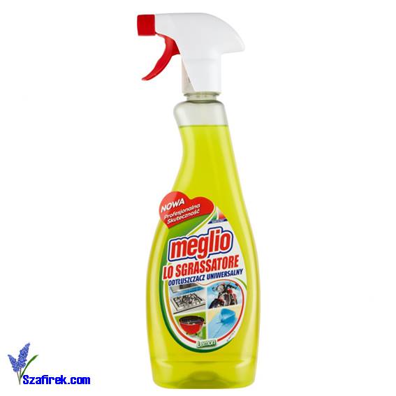 ODTŁUSZCZACZ UNIWERSALNY MEGLIO spray lemon 750ml