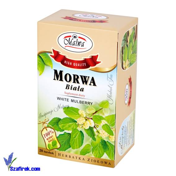 HERBATKA ZIOŁOWA MORWA BIAŁA, 20 TOREBEK