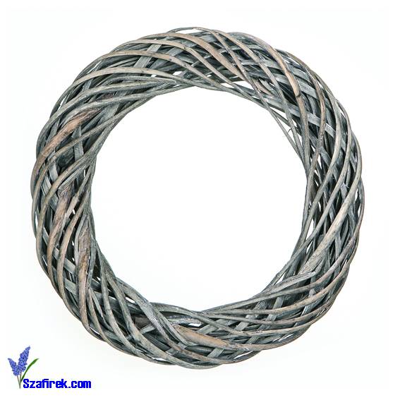 WIANEK WIKLINOWY 36 CM, SZARY, DP CRAFT