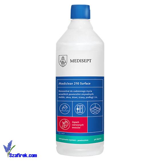 MEDICLEAN 210 Surface CZERWONE OWOCE 1l