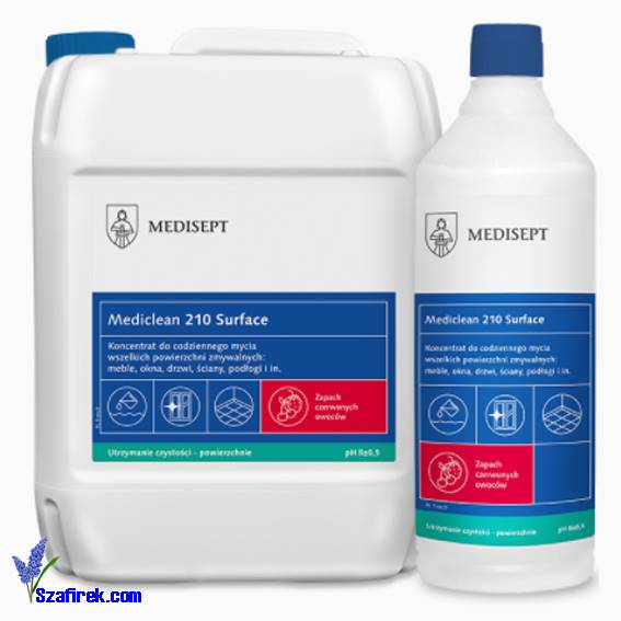 MEDICLEAN 210 Surface CZERWONE OWOCE 5l