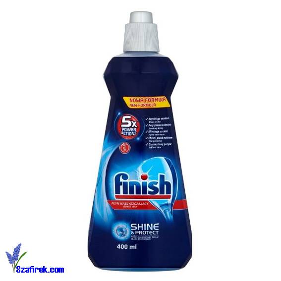 PŁYN NABŁYSZCZAJĄCY DO ZMYWAREK FINISH 400ML