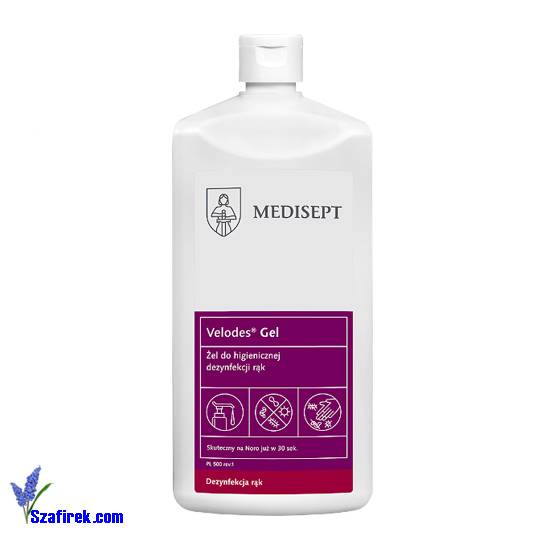 VELODES GEL, żel do dezynfekcji rąk, 500ml