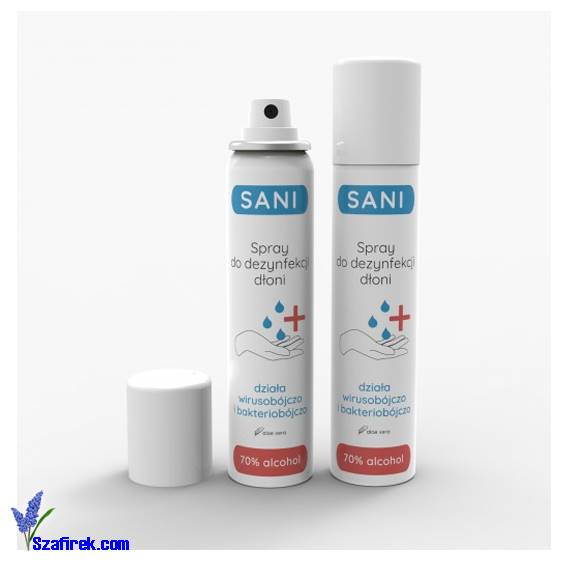 SPRAY DO DEZYNFEKCJI SANI Profesjonalny 90ml