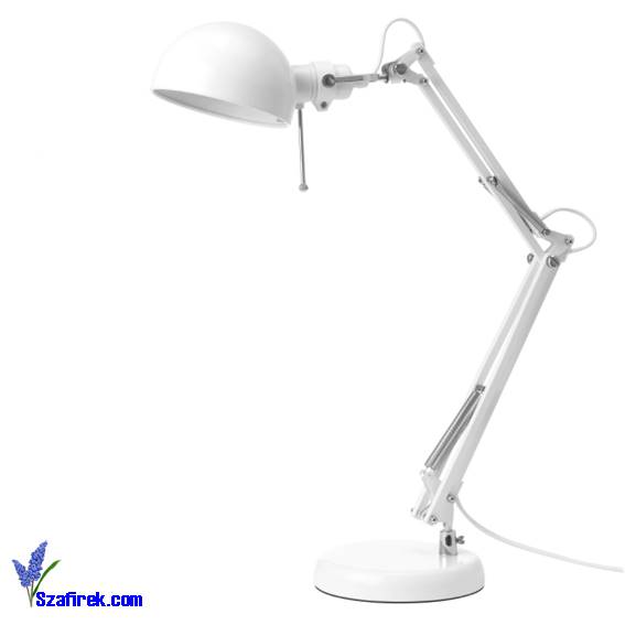 Lampa biurkowa, biały