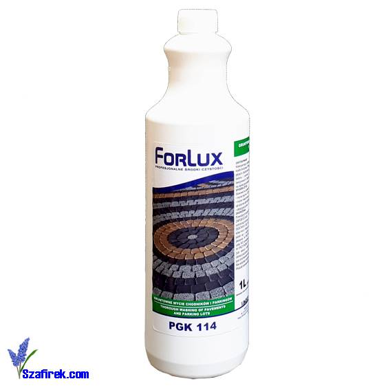 FORLUX PGK114 mycie kostki brukowej i chodników 1l