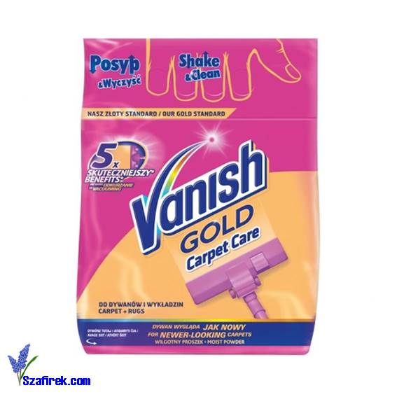 VANISH GOLD proszek do dywanów 650g