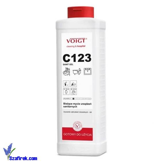 VOIGT SANIT GEL do sanitariatów C123 1l