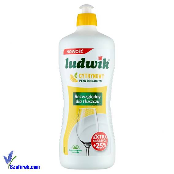 PŁYN DO MYCIA NACZYŃ LUDWIK cytrynowy 900G