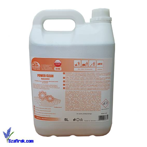 DOLPHIN, POWER CLEAN, gruntowne doczyszczanie 5l