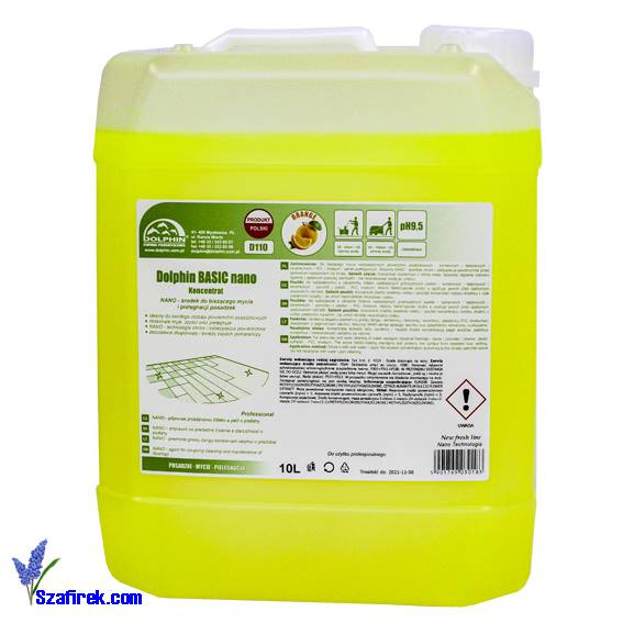 Dolphin BASIC nano, koncentrat do posadzek 10l