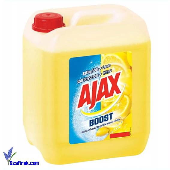 AJAX uniwersalny płyn BOOST SODA cytrynowy 5l