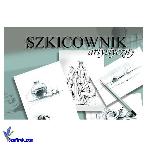 Szkicownik na spirali MŁODY ARTYSTA A4 60ark. 80/9