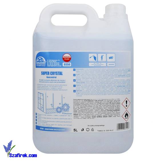 DOLPHIN SUPER CRYSTAL do szyb luster antypara 5l