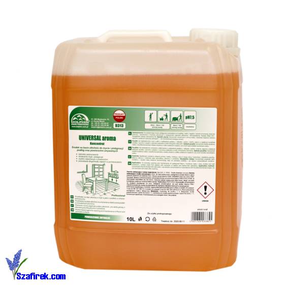 DOLPHIN, UNIVERSAL Aroma do mycia podłóg mebli 10l