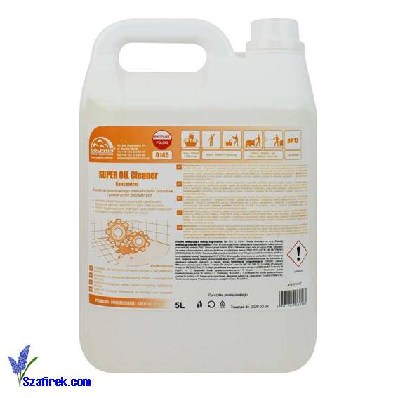 DOLPHIN, SUPER OIL Cleaner, do odtłuszczania, 5l