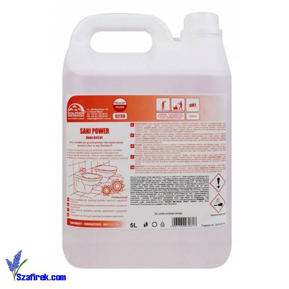 DOLPHIN SANI POWER super usuwa kamień i rdzę 5l