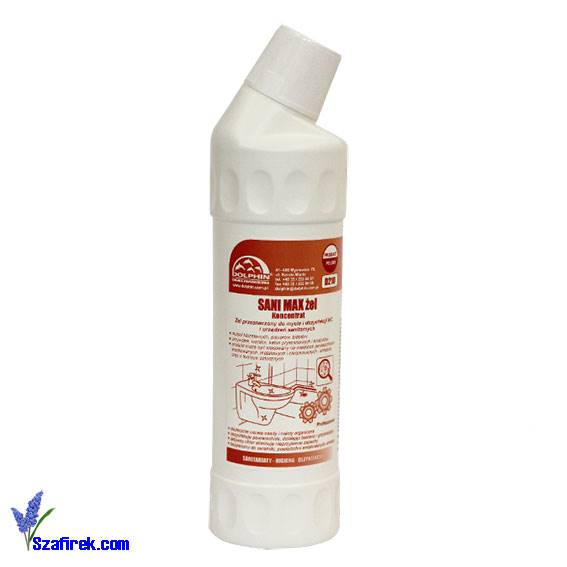 DOLPHIN SANI MAX żel kabin kranów biobójczy 750ml