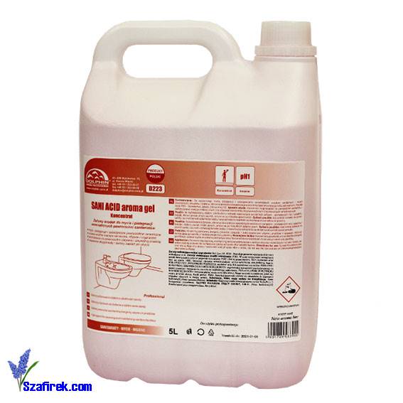DOLPHIN SANI ACID Aroma gel do WC pisuarów 5l