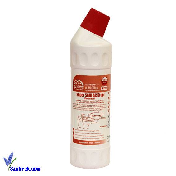 DOLPHIN Super SANI ACID gel do WC bidetów 750ml