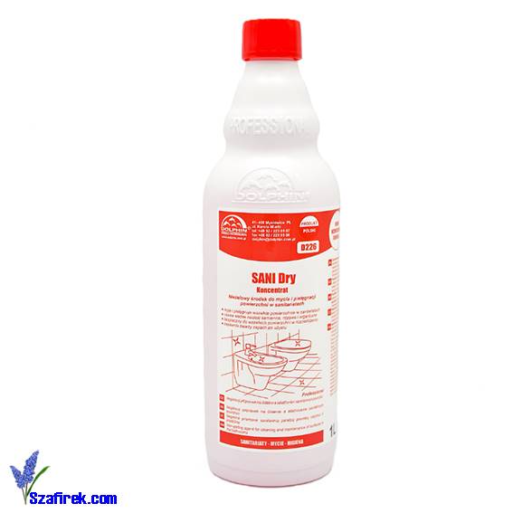 DOLPHIN SANI DRY do mycia WC bidetów 1l