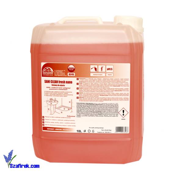 DOLPHIN SANI CLEAN Fresh nano do kabiny kranów 10l