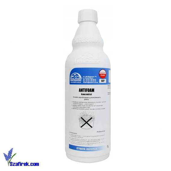 DOLPHIN ANTIFOAM zapobiega powstawaniu piany 1l