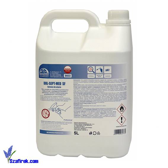 DOLPHIN DOL-SEPT-MED SF dezynfekcja powierzchni 5l