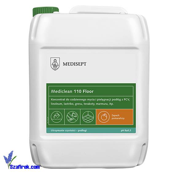 MEDICLEAN 110 Floor POMARAŃCZA, do podłóg 5l