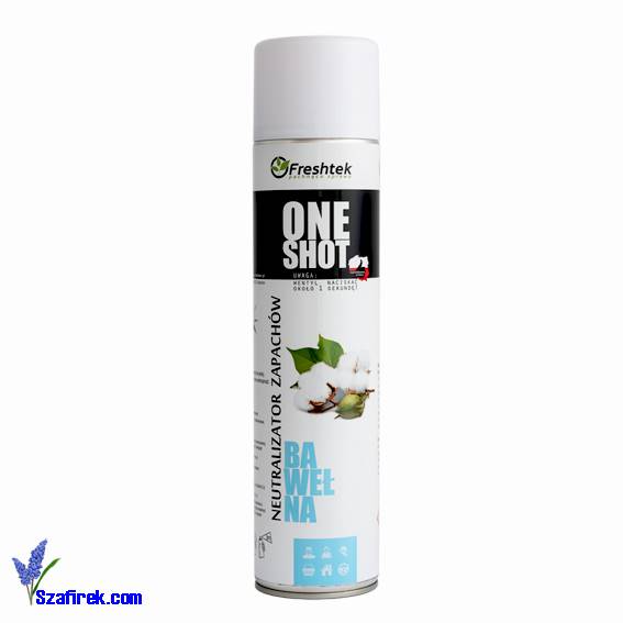 ONE SHOT BAWEŁNA NEUTRALIZATOR ZAPACHÓW 600ML