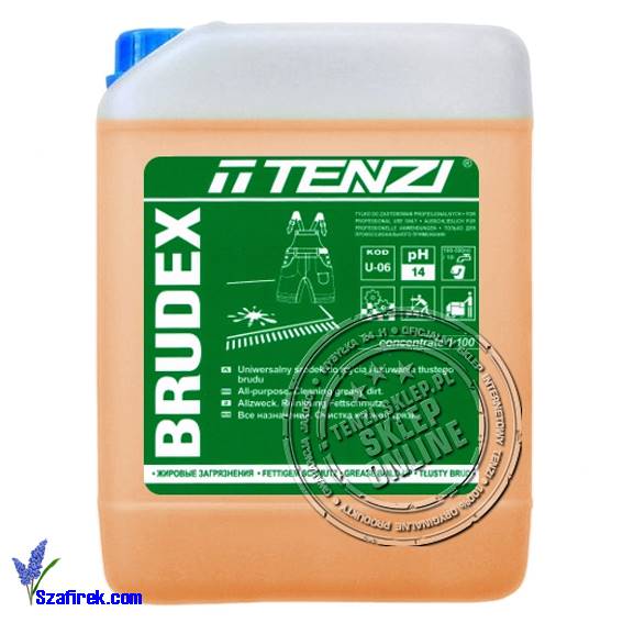 TENZI BRUDEX usuwa tłuszcz, odplamia do prania 10l