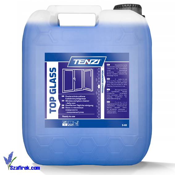 TENZI Top GLASS, płyn do mycia szyb i luster, 5l