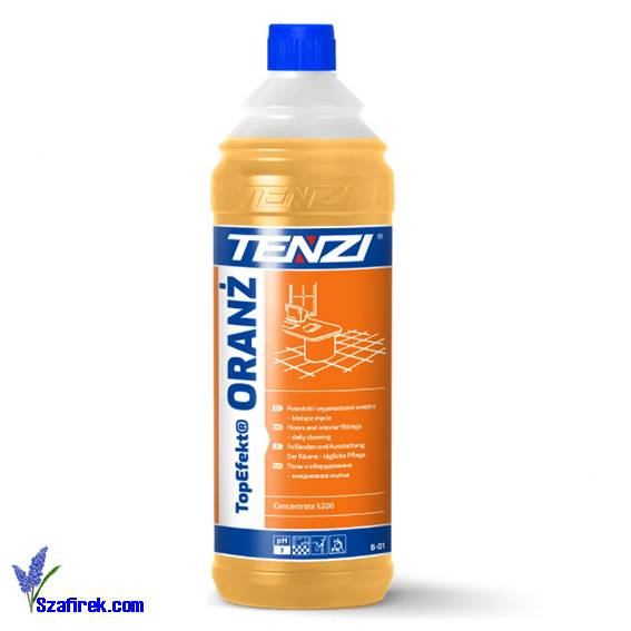 TENZI TopEfekt ORANŻ mycie posadzek bez smug 1l