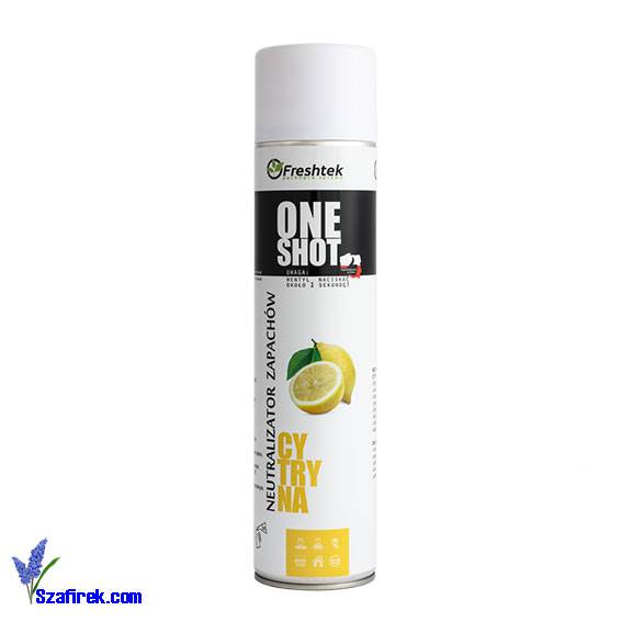 ONE SHOT NEUTRALIZATOR ZAPACHÓW CYTRYNA 600ML