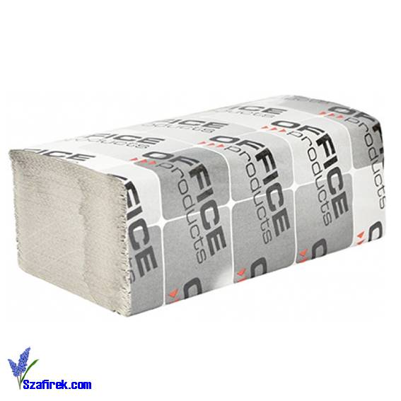RĘCZNIK ZZ SZARY, OfficeProduct, 1W MAKUL., GR. 36