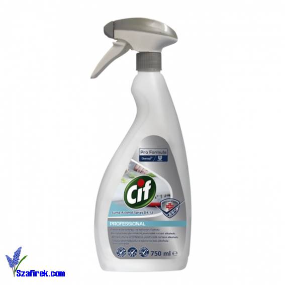 CIF SUMA ALCOHOL SPRAY D4.12, dezynfekcja, 750ml