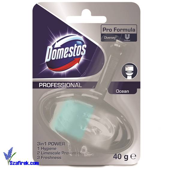 KOSTKA DO WC Z KOSZYCZKIEM DOMESTOS 3w1 ocean 40G