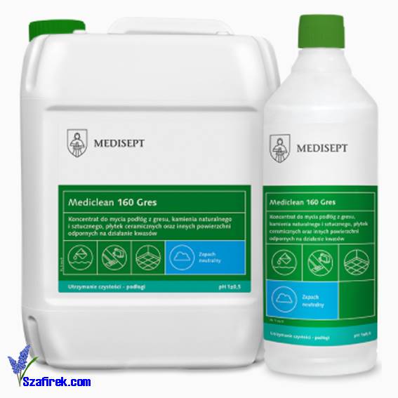 MEDICLEAN 160 Gres, płyn do mycia podłóg 5l