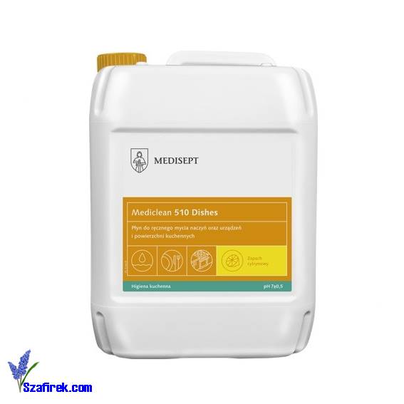 MEDICLEAN 510 Dishes CYTRYNA, do naczyń 5l